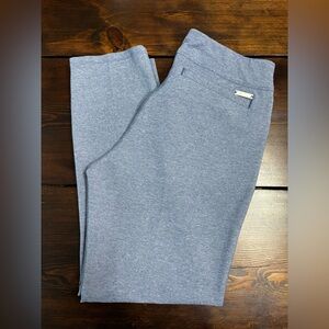 adidas Blue Ankle Cropped Pants